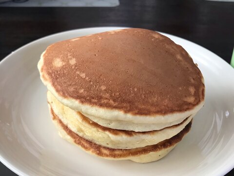 いつもよりふんわり!ホットケーキ